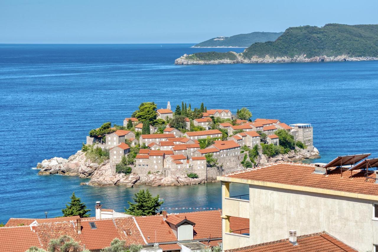 Apartman Marija Lux Sveti Stefan Luaran gambar
